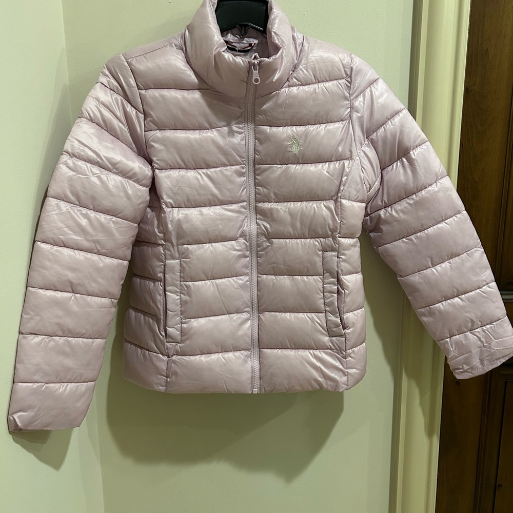 U.S. Polo Assn. Lavender Women’s Puffer Jacket